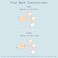 Poxtex Flat Back Cartilage Stud Earrings for Women Gold Plated Piercing Jewelry for Tragus Helix Conch Rook Flatback Studs Everyday Earrings Jacket Stacks