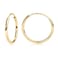 Olivia's Collection 14k Yellow Gold Endless Hoop Earrings 12x10mm