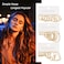 17IF 16 Pairs Golden Hoop Earring Set for Women Chunky Earring Multipack Hypoallergenic Trendy Big Small Hoop Earring Lightweight Twisted Statement Ear Pack