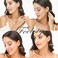 Fcebsty 3 Pairs 925 Sterling Silver Hoop Earrings Small White Gold Plated Hoop Earrings for Women 13mm 15mm 20mm