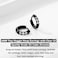 Showself 6MM Mini Hoop Earring Black Tragus Helix Rook Cartilage Micro Ear Hoops Earring Cubic Zirconia CZ Tiny Huggie Hoop Earrings for Women Men 20G