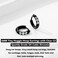 Showself 6MM Mini Hoop Earring Black Tragus Helix Rook Cartilage Micro Ear Hoops Earring Cubic Zirconia CZ Tiny Huggie Hoop Earrings for Women Men 20G