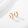 Showself 6MM Mini Hoop Earring Gold Pink Tragus Helix Cartilage Rook Micro Ear Hoops Earring Cubic Zirconia CZ Tiny Huggie Hoop Earrings for Women 20G