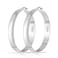 DORANA Big Silver Hoop Earrings for Women Sterling Silver Hoop Earrings Large Hoops Hypoallergenic Thick Silver Chunky Hoops Earrings 925 Sterling Earrings