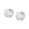 Edforce Stainless Steel Small Hoop Huggie Earrings For Mens Womens Silver