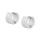Edforce Stainless Steel Small Hoop Huggie Earrings For Mens Womens Silver