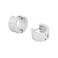 Edforce Stainless Steel Small Hoop Huggie Earrings For Mens Womens Silver
