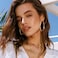 EXGOX 5mm Wide Gold Hoop Earrings for Women Sterling Silver Large Hypoallergenic Lightweight 14K Real Gold Plated Big Hoops