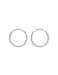 FANSING Earrings for Women Hoop Earrings Trendy Cartilage Earring Hoop Surgical Steel Earrings for Men Silver 10mm