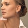 Gacimy Small Sterling Silvertone Hoop Earrings for Women 14K White Gold Plated Hoops with 925 Sterling Silvertone Post 14K White Gold Plated 20mm Medium Earrings for Women