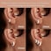 Gokeey Sterling Silver Hoop Earrings Chunky Hypoallergenic 925 Silver Earring Set Small Huggie Earrings for Women Silver Jewelry Stack Pack