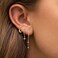 Harry and Gold Earring Stacks for Women Hoop Stud Dangle Set Hypoallergenic Cartilage Multiple Piercing Trendy Jewelry Gifts