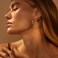 FANDY Gold Hoop Earrings Set for Women 12 Pairs Hypoallergenic LargeBig Thin Thick Gold Hoops Earrings Loop Pack for Birthday Party 40mm50mm