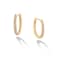 LOYATA Pave Dainty CZ Hoop Earrings Gold Minimalist Small Huggie Earrings 14k Unique Gift For Her