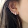 micuco Small Hoop Earrings for Women Tiny Cartilage Hoop Earrings for Men Helix Daith Tragus Ear Hugging Hoop Earrings Silvertone Plated 6mm 8mm 10mm