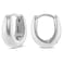 Milla MILLA Sterling Silver Huggie Earrings for Women Silver Huggie Hoop Earrings Multipack Silver Huggies Lightweight Hypoallergenic Small Hoops 12 mm 05 in