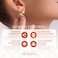 MINDDHA 14K Yellow Gold Plated Teardrop Huggie Hoop Earrings for Women 925 Sterling Silver Post Teardrop Hoops Thick Elegant Hoop Earrings 20mm x 10mm