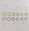 NC Minimalist Tiny Small Hoop Earrings for Women 925 Sterling Silver Golden Polished Mini Huggie Hoops Cartilage Cuff Helix Thin Wrap Simple Jewelry 20g8mm Silver