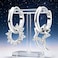 NARMO 925 Sterling Silver Hoop Earrings for Women Moon and Star Sun Earrings