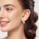 NARMO 925 Sterling Silver Hoop Earrings for Women Moon and Star Sun Earrings