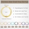ONESING 5 Pairs Small Hoop Earrings for Women Men Stainless Steel Hinged Huggie Hoop Earrings Set Trendy Hypoallergenic Earring Stack Cartilage Hoop Earring for Multiple Piercing 816mm