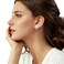 Parmuz 925 Sterling Silver Huggie Hoop Earrings Star Moon Butterfly Posts Thick Chunky Hoops for Women Small Tiny cuff Cubic Zirconia Snake Heart Earring