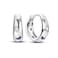Parmuz 925 Sterling Silver Huggie Hoop Earrings Star Moon Butterfly Posts Thick Chunky Hoops for Women Small Tiny cuff Cubic Zirconia Snake Heart Earring