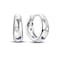 Parmuz 925 Sterling Silver Huggie Hoop Earrings Star Moon Butterfly Posts Thick Chunky Hoops for Women Small Tiny cuff Cubic Zirconia Snake Heart Earring
