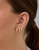 PAVOI 14K Yellow Gold Plated 925 Sterling Silver Posts 3 Pairs Hoop Earrings Set for Women Huggie Earring Pack