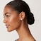PAVOI Rhodium Plated 925 Sterling Silver Post Ball Huggie Earrings for Women Small Huggie Hoop Earrings