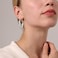 Senteria Silver Hoop Earrings for Women 925 Sterling Silver Hoops Earrings Hypoallergenic Lightweight Large Silver Hoop Earrings Thick Twisted Hoops