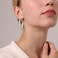 Senteria Silver Hoop Earrings for Women 925 Sterling Silver Hoops Earrings Hypoallergenic Lightweight Large Silver Hoop Earrings Thick Twisted Hoops