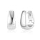 ALEXCRAFT Silver Earrings Small Chunky Silver Earrings for Women Trendy Small Hoop Earrings Silver Hypoallergenic Small Thick Huggie Hoops Earing