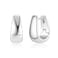 ALEXCRAFT Silver Earrings Small Chunky Silver Earrings for Women Trendy Small Hoop Earrings Silver Hypoallergenic Small Thick Huggie Hoops Earing