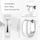 ALEXCRAFT Silver Earrings Small Chunky Silver Hoop Earrings for Women Trendy Hypoallergenic Small Thick Huggie Hoops Earring