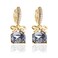 Sonateomber Gold Rhinestone Huggie Small Hoop Earrings for Women Bow Earings Prom Jewelry Gift