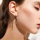 Spiritlele 24 Pairs Silver Hoop Earrings Lightweight Multipack Cubic Zirconia Earrings Assorted Earrings Set for Women