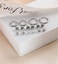 Staligue 5 Pairs Pure Titanium Earrings for Women 20G Hypoallergenic Flat Back Earrings Studs Hoops Set with CZSilvery