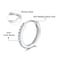 Dlihc Sterling Silver Small Hoop Earrings Tiny Cartilage Earring Cubic Zirconia Cuff Huggie Earrings Mini Hoops Earrings Piercing for Women 3 Pairs 8mm