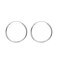 Izpack Thin Endless Hoop Earrings 14mm 16mm 18mm 20mm 18mm