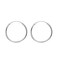 Izpack Thin Endless Hoop Earrings 14mm 16mm 18mm 20mm 18mm