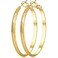 VEEDOFA Big Gold Hoop Earrings for Women Lightweight Thick Large Gold Hoops Earrings for Women