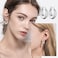 wgoud Wgoud Chunky Hoop Earrings Set Silver Hoop Earrings for Women Hypoallergenic Thick Hoops Earring set Twist Huggie Hoop Earring 6 Silver Chunky Hoops