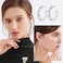 wgoud Wgoud Chunky Hoop Earrings Set Silver Hoop Earrings for Women Hypoallergenic Thick Hoops Earring set Twist Huggie Hoop Earring 6 Silver Chunky Hoops