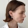 WOWORAMA Silver Chunky Hoop Earrings for Women Thick Stainless Steel Hoop Earrings Lightweight Round Hollow Tubes Earrings Silver 20mm Hoops