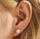 Aiittog 12 Pairs Composite Pearl Stud Earrings Hypoallergenic Mixed Sizes Simulated Round Ball Pearls Stud Earrings Lightweight Earrings Set for Women