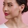 AceLay 18k White Gold Plated 925 Sterling Silver Ball Stud Earrings Hypoallergenic earrings Studs Earring for Women 3mm