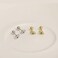 NewZenro 20g Blue Evil Eye CZ Stud Earrings for Women 925 Sterling Silver Screw Back Studs for Birthday Silver