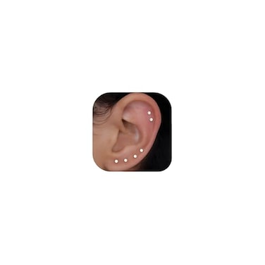 FriBasics 2mm Small Stud Earrings for Women Clear Cubic Zirconia Stud Earrings Silver Tiny CZ Earrings Hypoallergenic Surgical Stainless Steel