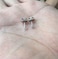 NewZenro 2mm Tiny Cubic Zirconia Ball Stud Earrings For Women Stainless Steel CZ Post Hypoallergenic 6Paris CZ